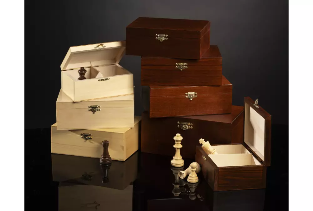 STAUNTON No 4 Drewniana kasetka